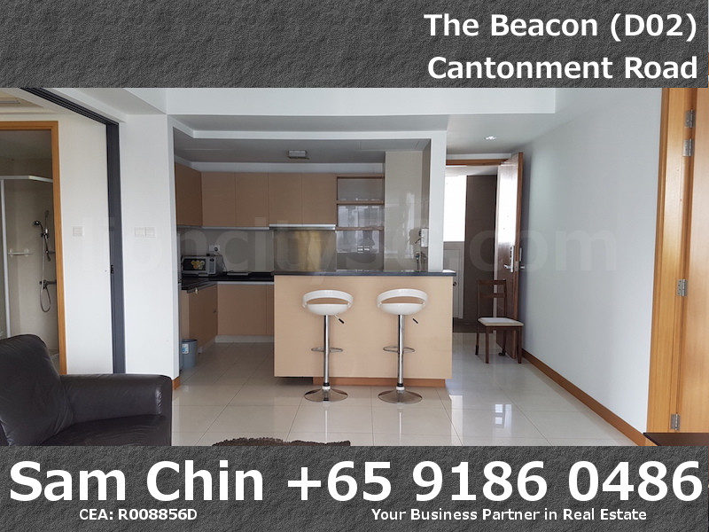 The Beacon – 2 Bedroom – Living & Kitchen – 2