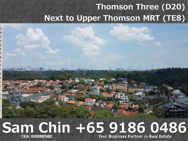 Thomson Three – 2 Bedroom – S07 – Common Room – View – Orchard