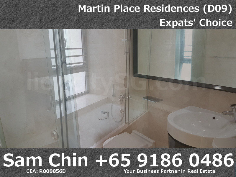 Martin Place Residences – 2 Bedroom – L – S08 – Master Bathroom – 2