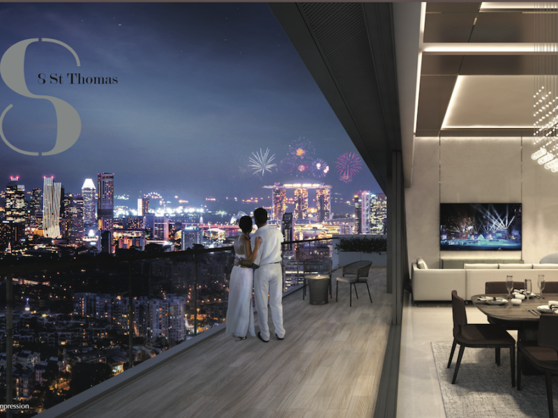 8 St Thomas – Penthouse 35-03 – Artist Impression