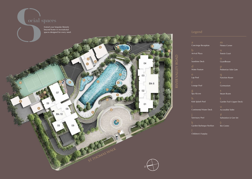 8 St Thomas - Site Map