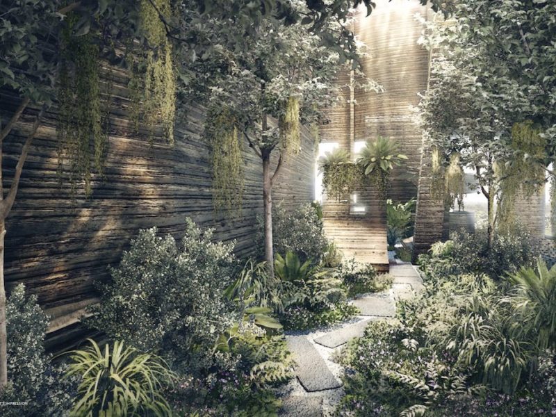 Martin Modern – Secret Garden- Artist Impression