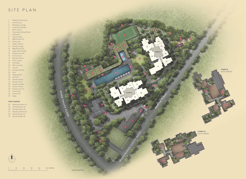 Martin Modern - Site Plan