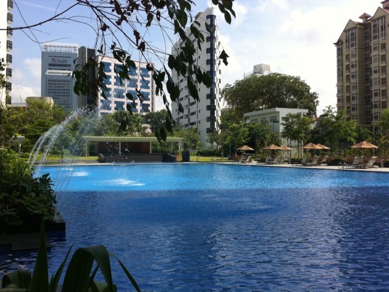 Martin Place Residences – Facilities – Swimming Pool with Water Feature