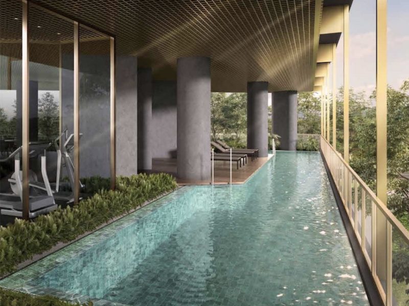 One Draycott – Pool View – Artist Impression