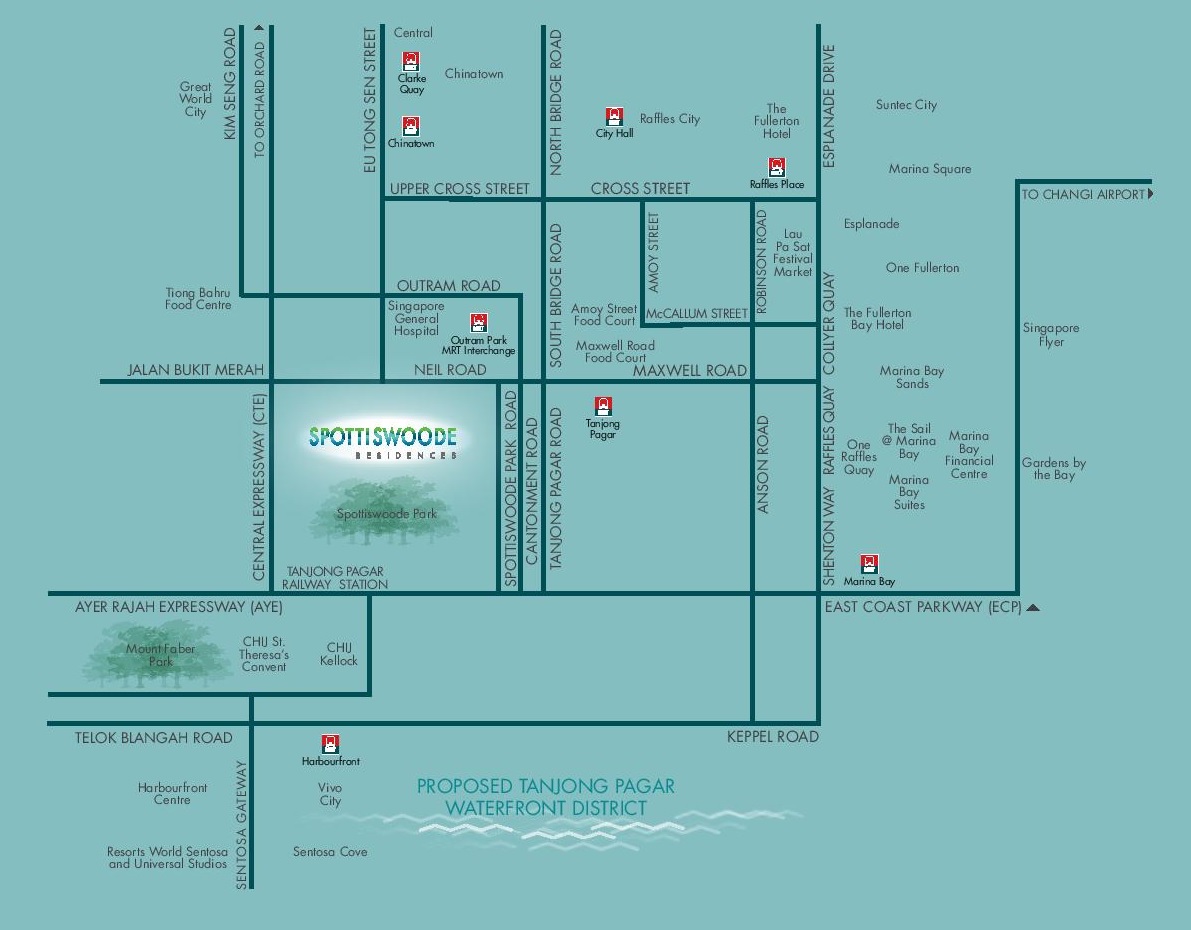 Spottiswoode Residences - Location