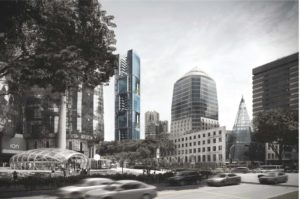 TwentyOne Angullia Park - Facade from Orchard ION- Artist Impression